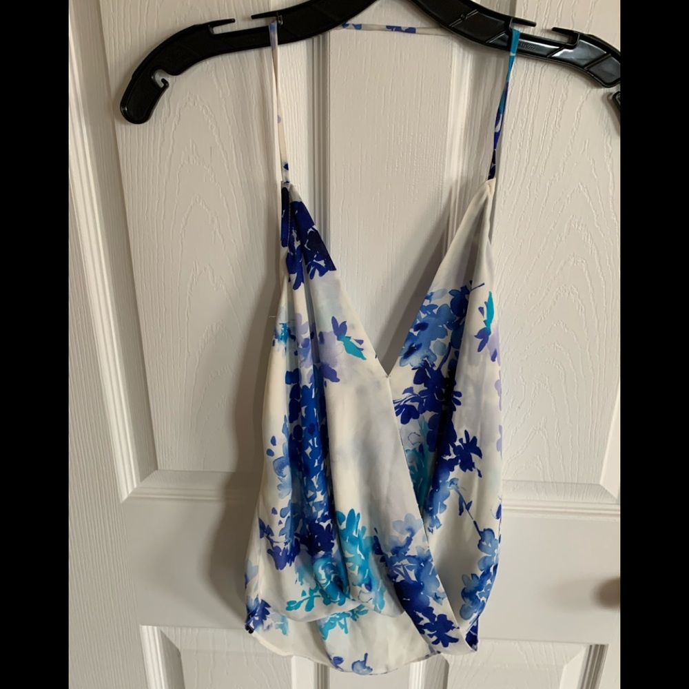 Floral print blouse